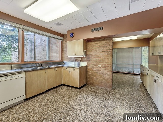 3860 Bellaire Circle Kitchen View 2 - Fort Worth Midcentury Modern Home