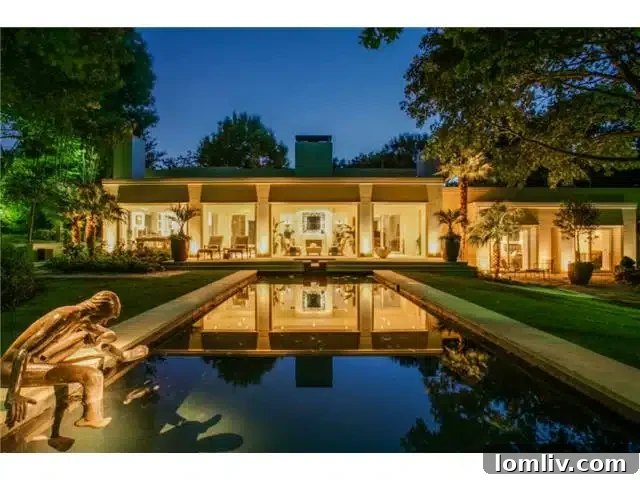 Bluffview's Hidden Lakemont Castle: A Limestone Ode to Santa Barbara 24 8626 Lakemont Pool - Luxury Backyard