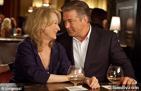 Meryl Streep and Alec Baldwin in It's Complicated
