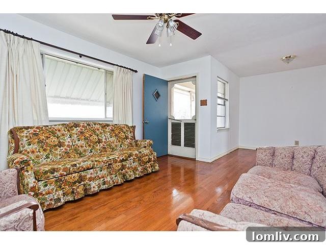Before Living Room at 11666 Saxon