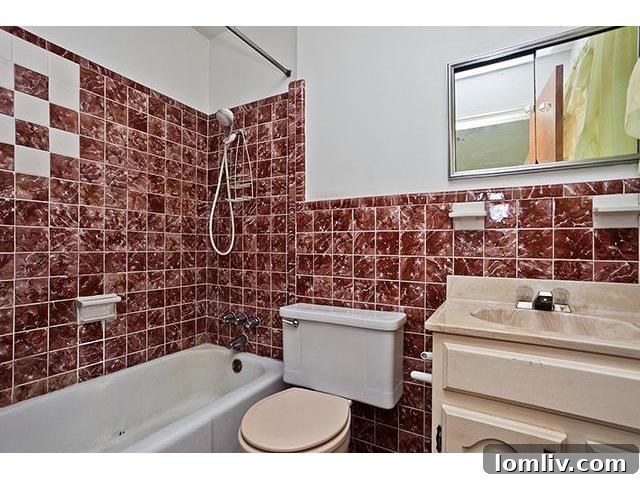 Sleek Modern Remodel in Lochwood 20 Bathroom Before Renovation