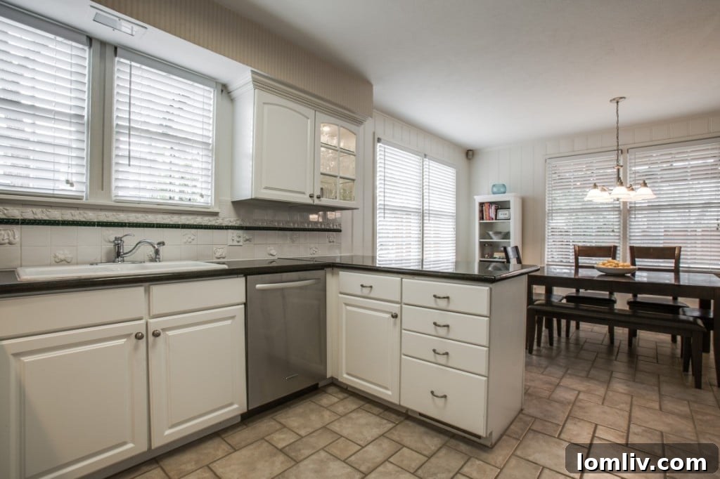 The master bedroom showcasing its potential with strategic staging