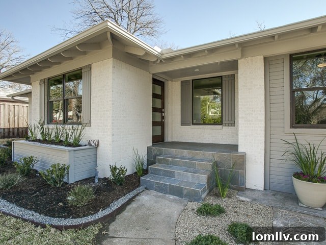 The Remodeled Ranch Driving Midway Hollow's Boom 3 Welcoming Porch of 4050 Valley Ridge