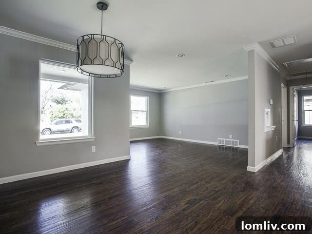 The Remodeled Ranch Driving Midway Hollow's Boom 6 Seamless Flow from Dining to Living Space