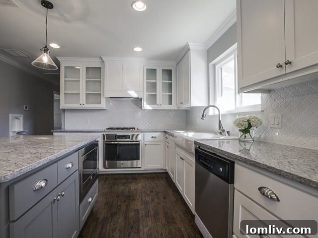 The Remodeled Ranch Driving Midway Hollow's Boom 9 Spacious Kitchen with Abundant Cabinetry