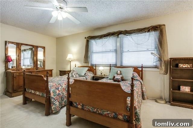 Walk-in Closet with Ample Storage in Master Bedroom