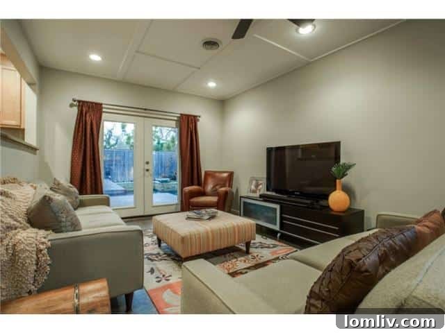 Bright and Spacious Family Area for Relaxation and Entertainment