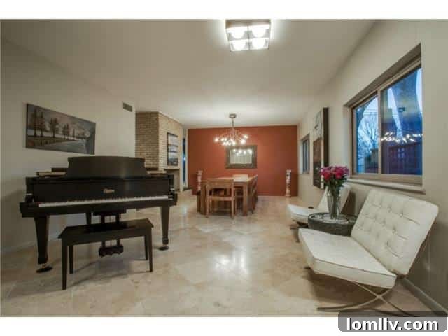 View from Entry to Formal Dining Room, Ju-Nel Design