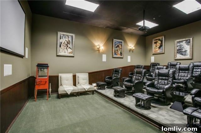 Private Theater Room 1505 Elm