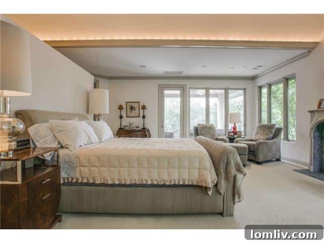 Elegant Master Bedroom Suite