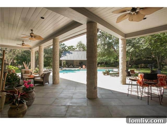 Outdoor Entertaining Area for Parties
