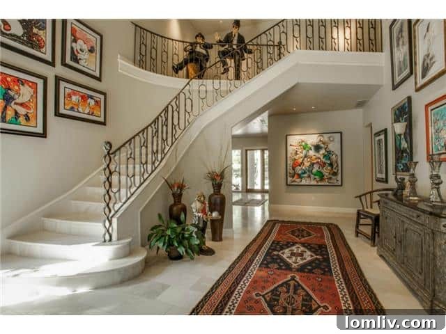 Grand Foyer and Entryway at 10427 Lennox Lane