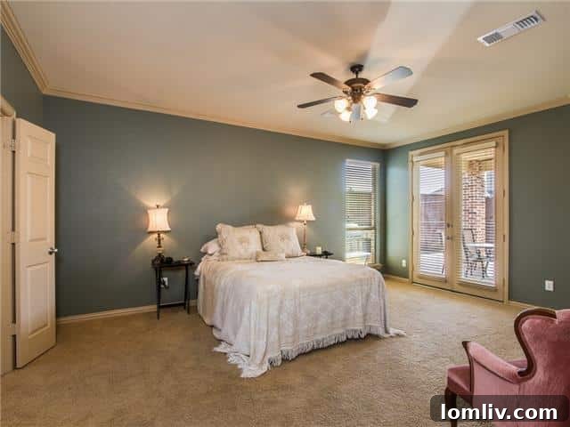 Serene Master Bedroom at 1957 Hathaway Lane, Frisco