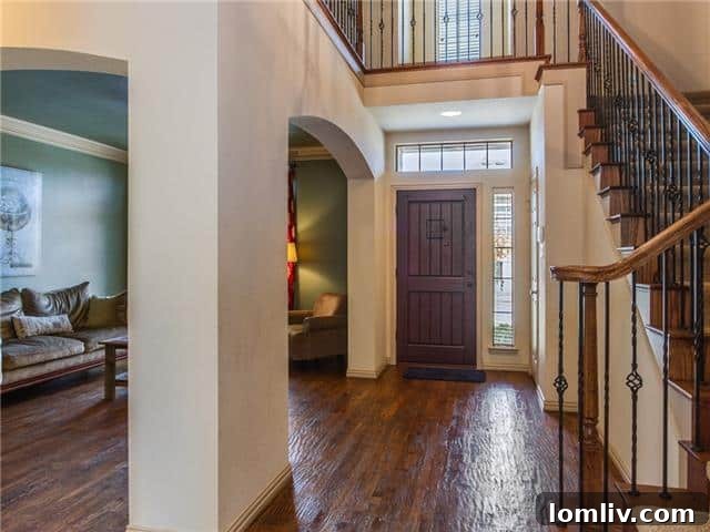 Elegant Entryway of 1957 Hathaway Lane, Frisco
