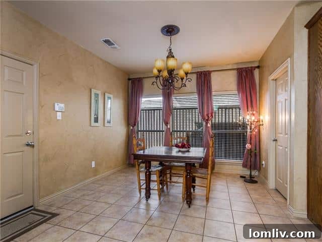 Bright Breakfast Nook at 1957 Hathaway Lane, Frisco