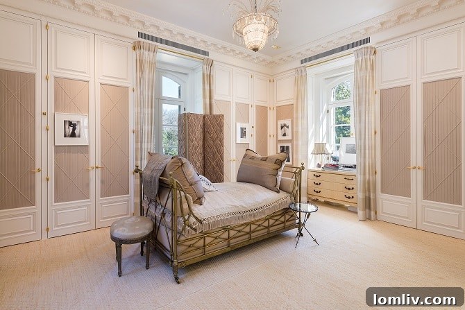 Hicks-Main-House-Her-Closet-Master-Suite - Her meticulously organized closet in the master suite of the Hicks Main House.