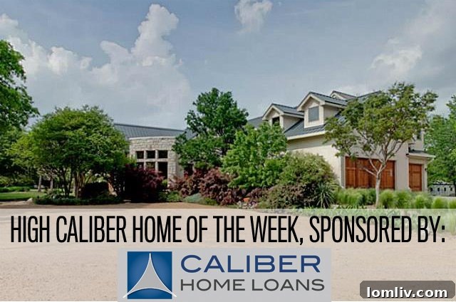 Stunning Front View of 6831 Fisher Road Luxury Estate in Dallas