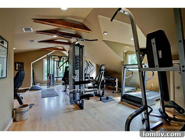 Dedicated Home Gym for Private Workouts