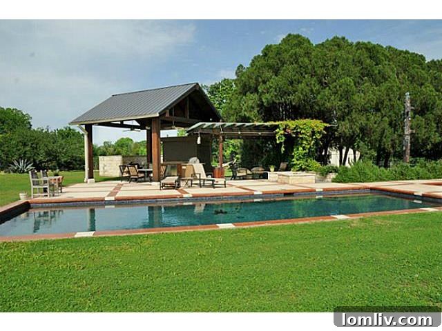 Heated Pool and Cabana for Ultimate Outdoor Entertainment