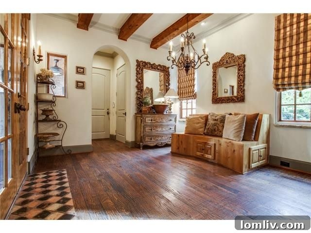 Cozy Breakfast Nook with Built-in Pine Bench