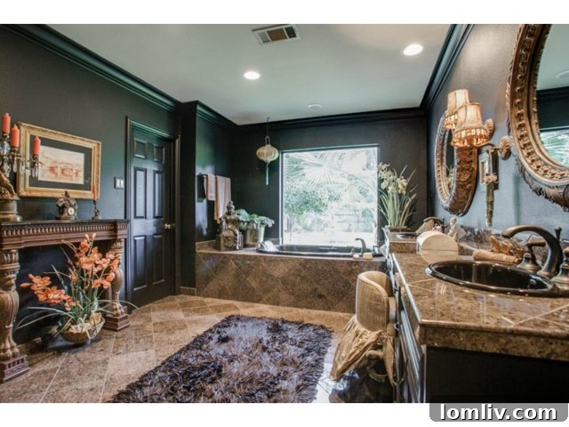 Luxury Master Bathroom with Spa Features
