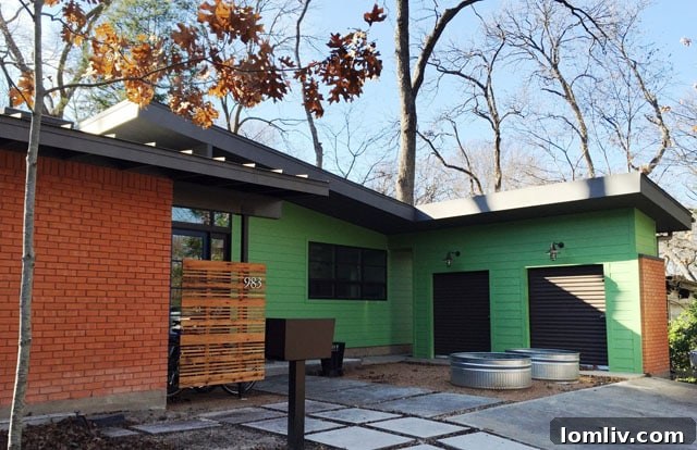 LEED Gold certified mid-century modern renovation by Studio Perk.