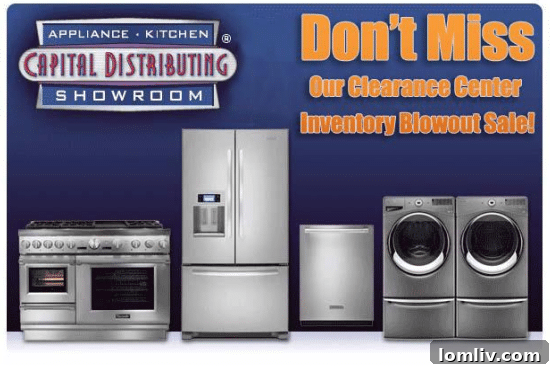 Luxury Appliance Clearance Sale - Don't Miss Out!