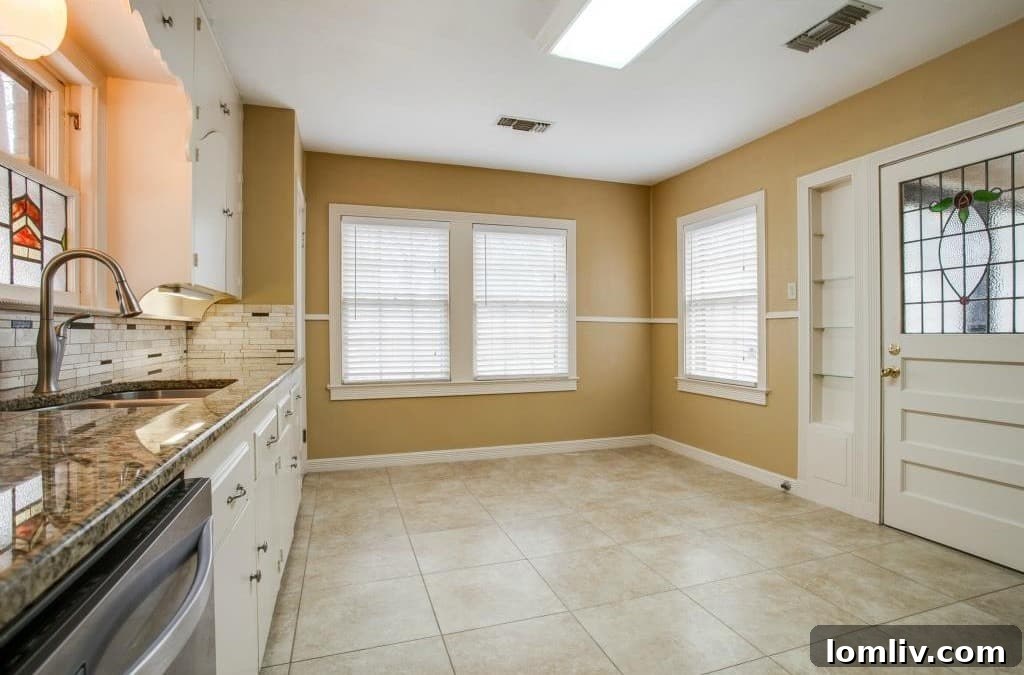 Modern Kitchen with Original Cabinetry