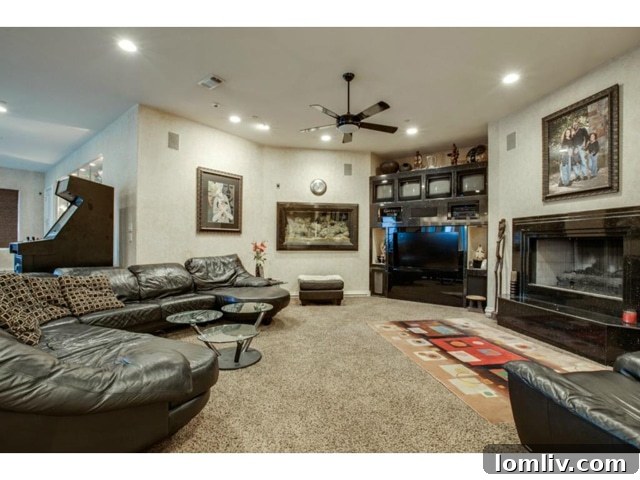 Another Angle of the Inviting Family Room
