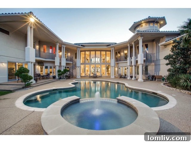Resort-Style Pool Area at 533 White Chapel