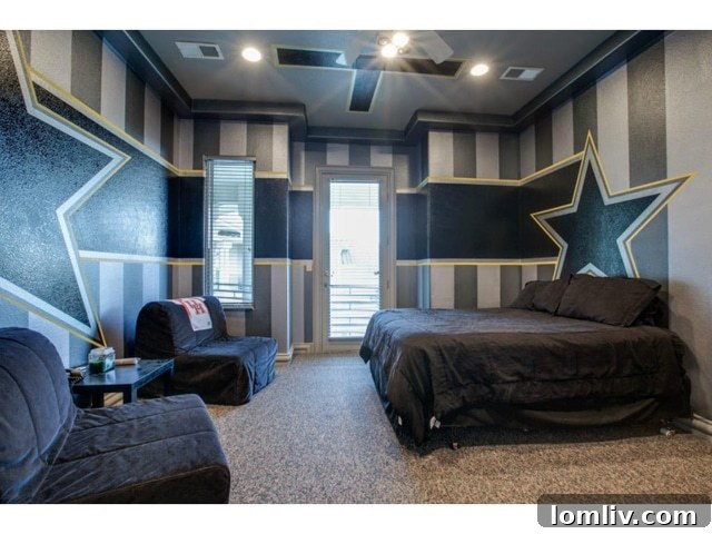 Well-Appointed Boys' Bedroom