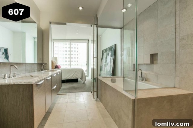 Azure Condo Master Bathroom 1