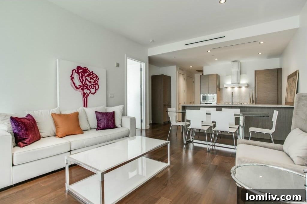 Azure Condo Living Room 2