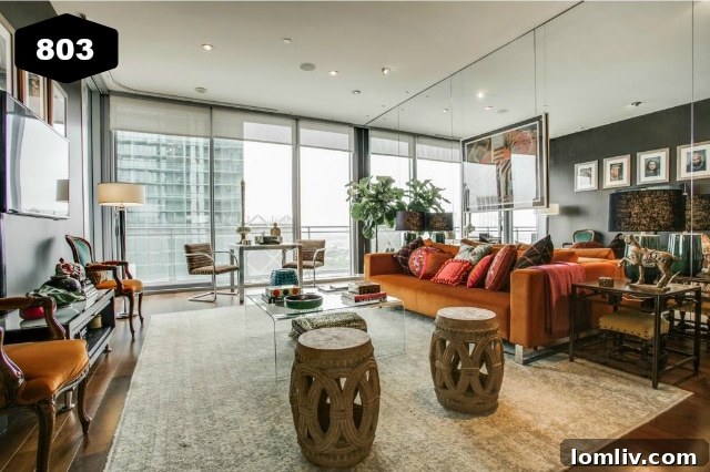 Azure Condo Living Room 4