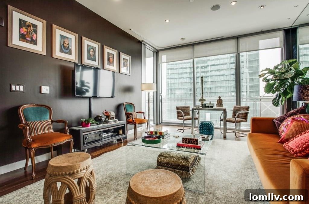 Azure Condo Living Room 5