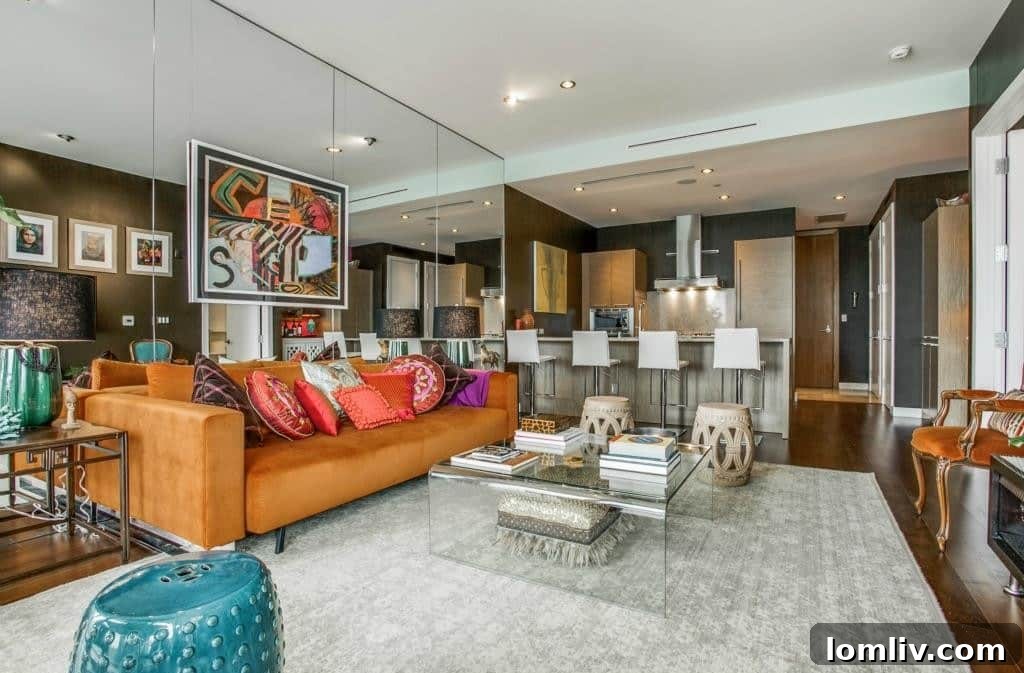 Azure Condo Living Room 6