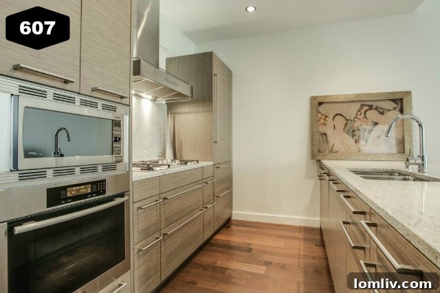 Azure Condo Kitchen 1