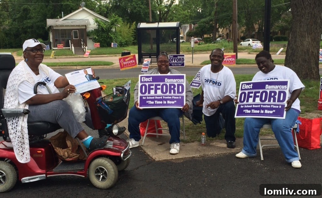 Dedicated supporters gathered at Park South YMCA