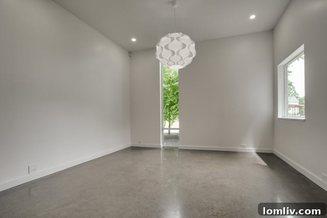 5103 Milam Street Dallas - Open Concept Kitchen and Dining