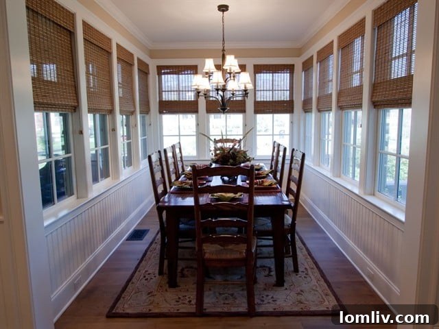 Outdoor Dining Area on Porch at Greenbrier Sporting Club