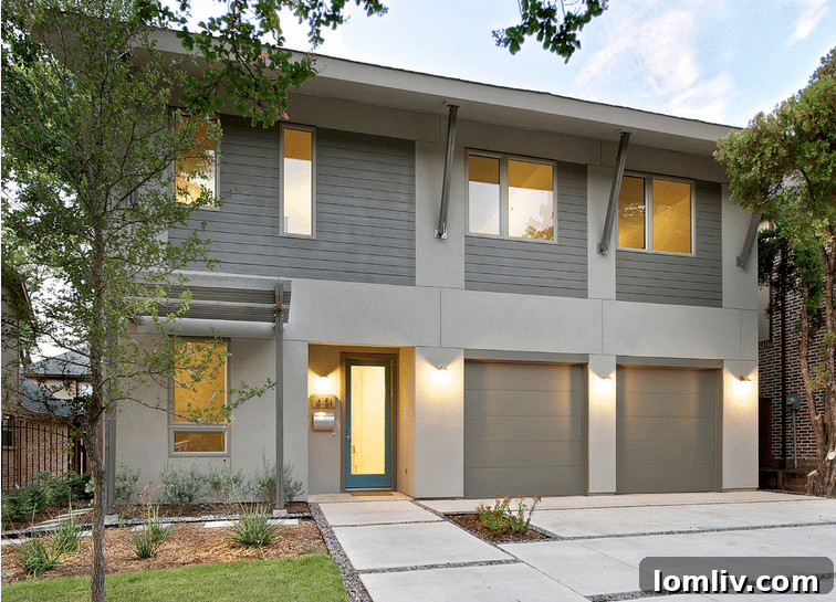 Belmont Avenue LEED-Platinum Home Exterior