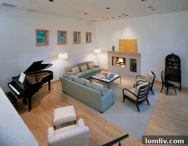 Raymond House Living Room Interior