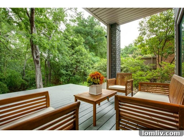 Soft Contemporary Perfection: Your Ultimate Escape from the Suburbs 18 Expansive Outdoor Deck for Relaxation and Entertainment