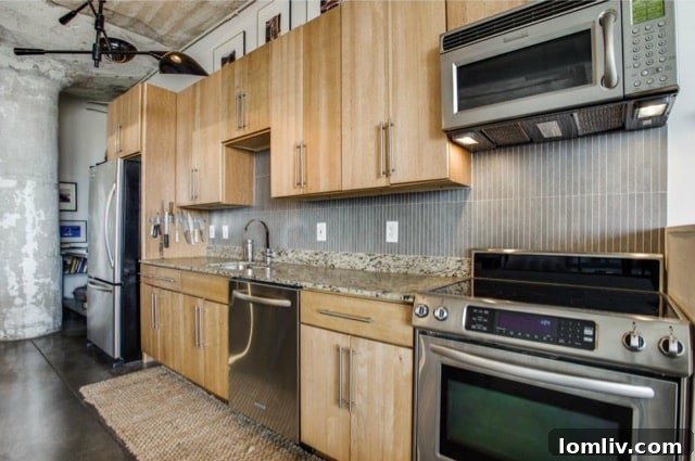 Well-Appointed Kitchen Space in Urban Condo 904