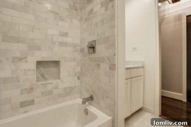 Spacious walk-in closet in the master suite, offering abundant storage and organization at 5824 Palm Ln