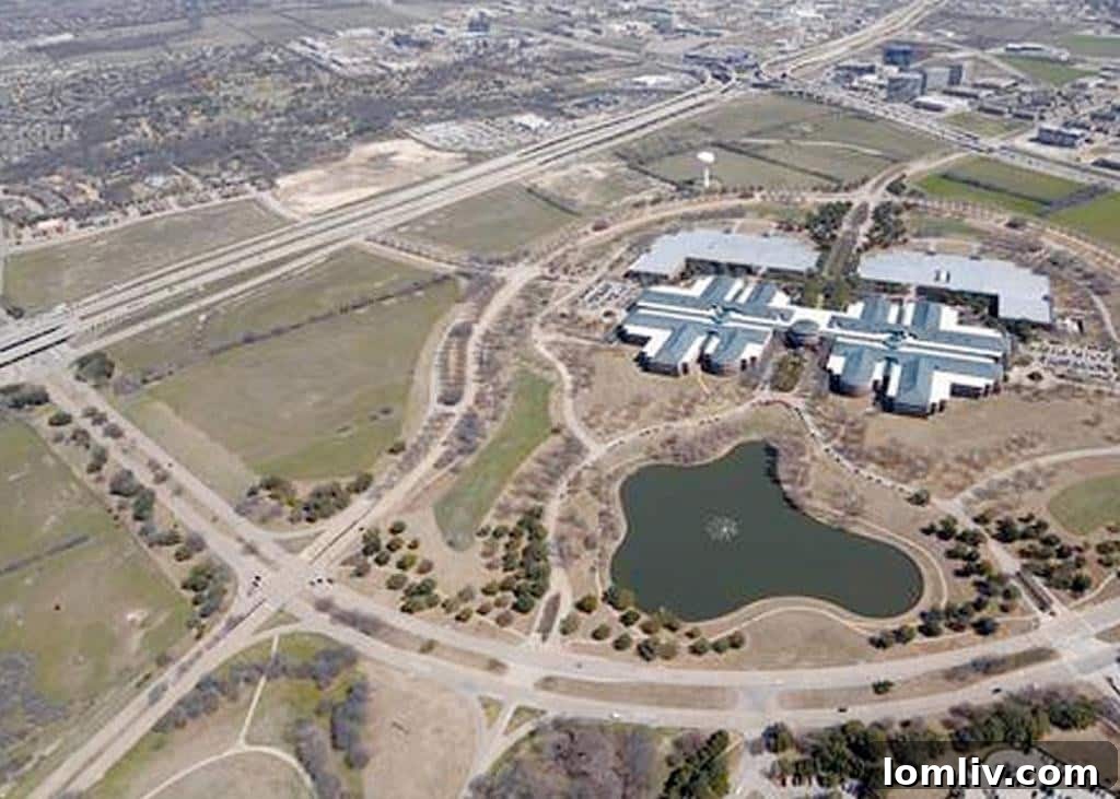 Toyota Headquarters Aerial View: A Cornerstone of Legacy West