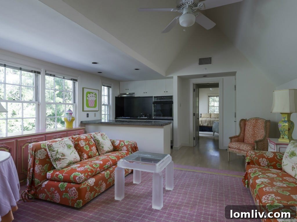 A beautifully appointed guest bedroom at 5505 Chatham Hill, ensuring comfort for visitors.