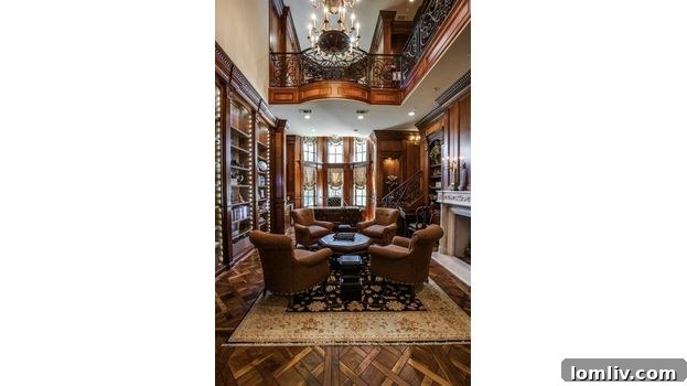 Sophisticated dining room at 5139 Seneca, designed for grand entertaining with ample space and refined decor.