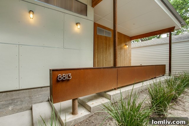8813 Diceman Front Porch - Inviting Modern Entryway
