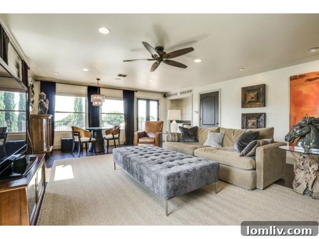Spacious Family Room for Relaxation